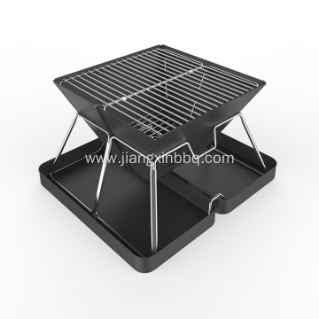 High Compact Folding Charcoal BBQ Grill